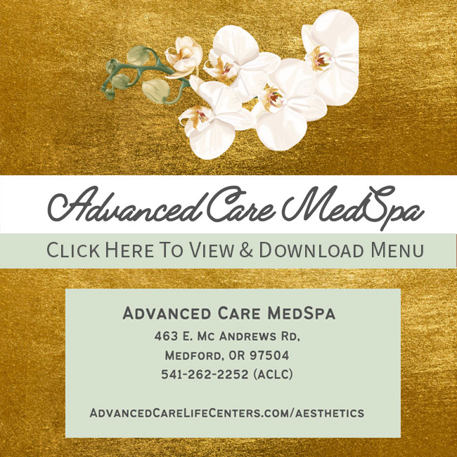 Advanced Life Centers Aesthetics MedSpa Menu